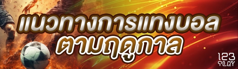 แนวทางการแทงบอลตามฤดูกาล